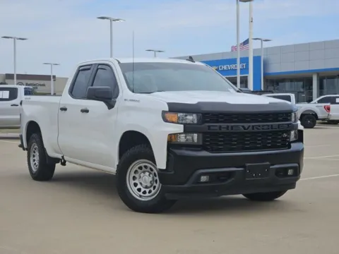 White 2019 Chevrolet Silverado 1500 WT for sale in Broken Arrow, OK