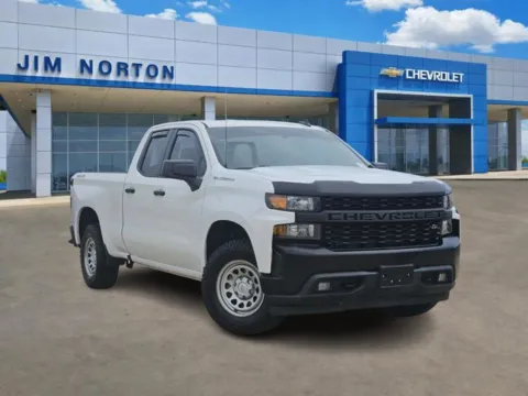 White 2019 Chevrolet Silverado 1500 WT for sale in Broken Arrow, OK