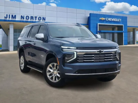 Blue 2026 Chevrolet Tahoe Premier for sale in Broken Arrow, OK