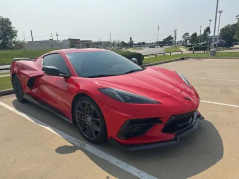 Red 2021 Chevrolet Corvette Stingray for sale in Broken Arrow, OK