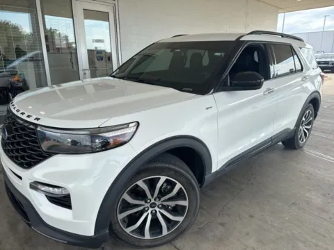 White 2022 Ford Explorer ST-Line for sale in Broken Arrow, OK