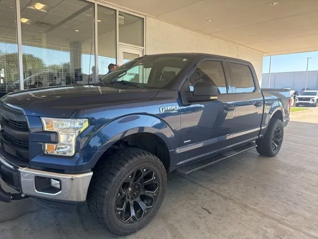 Blue 2016 Ford F-150 XLT for sale in Broken Arrow, OK