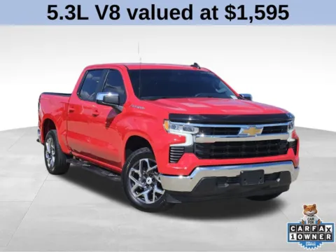Red 2023 Chevrolet Silverado 1500 LT for sale in Broken Arrow, OK