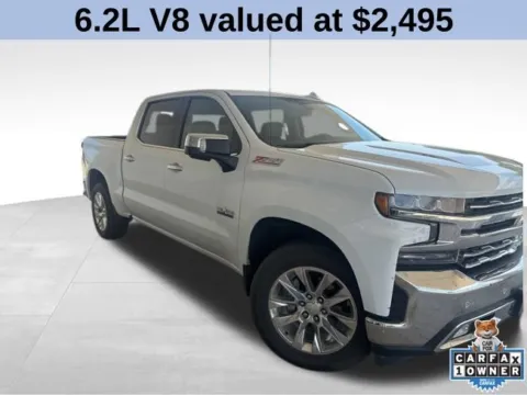 White 2022 Chevrolet Silverado 1500 LTD LTZ for sale in Broken Arrow, OK