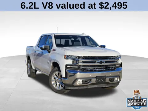White 2022 Chevrolet Silverado 1500 LTD LTZ for sale in Broken Arrow, OK