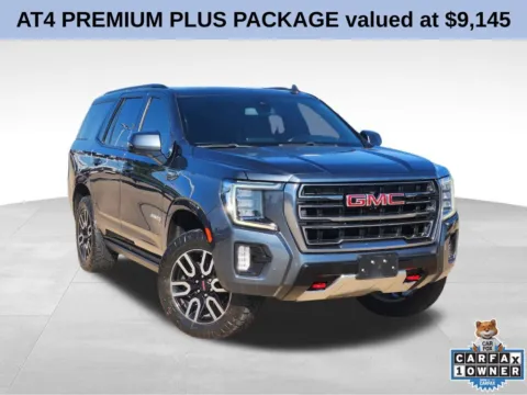 Gray 2021 GMC Yukon AT4 for sale in Broken Arrow, OK