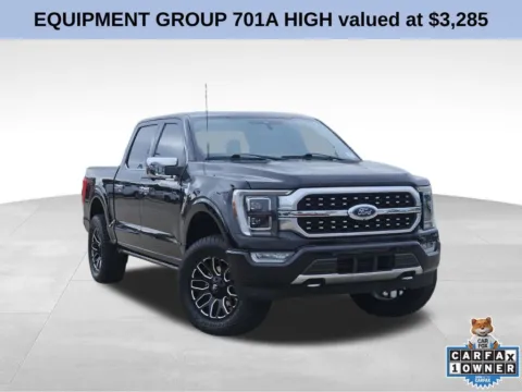 Black 2021 Ford F-150 Platinum for sale in Broken Arrow, OK