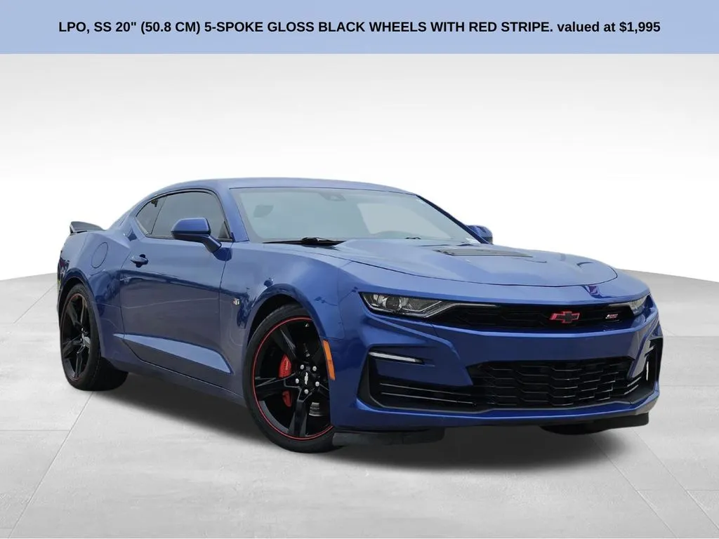 Blue 2021 Chevrolet Camaro SS for sale in Broken Arrow, OK