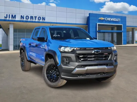 Blue 2026 Chevrolet Colorado Trail Boss for sale in Broken Arrow, OK