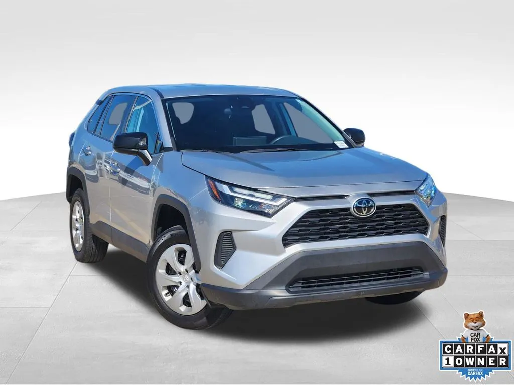 Silver 2024 Toyota RAV4 LE for sale in Broken Arrow, OK
