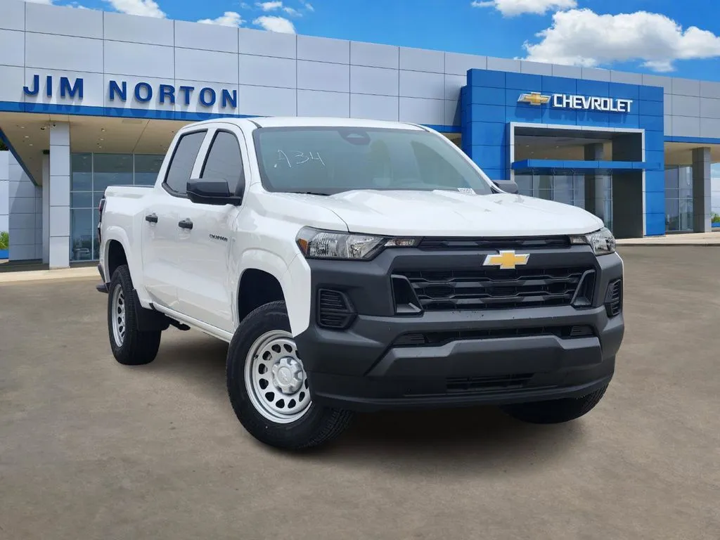 White 2026 Chevrolet Colorado Work Truck for sale in Broken Arrow, OK