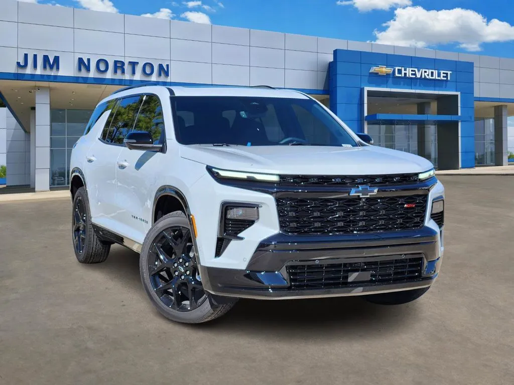 White 2026 Chevrolet Traverse RS for sale in Broken Arrow, OK