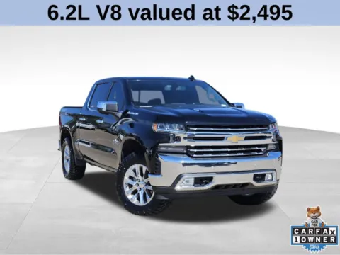 Black 2019 Chevrolet Silverado 1500 LTZ for sale in Broken Arrow, OK