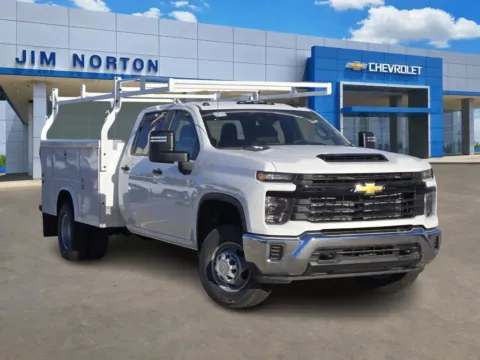 White 2025 Chevrolet Silverado 3500HD Work Truck for sale in Broken Arrow, OK