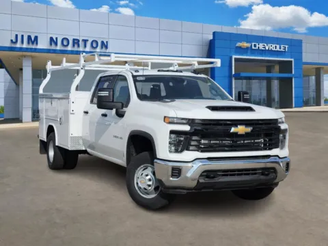 White 2025 Chevrolet Silverado 3500HD Work Truck for sale in Broken Arrow, OK