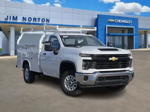 White 2025 Chevrolet Silverado 2500HD Work Truck for sale in Broken Arrow, OK