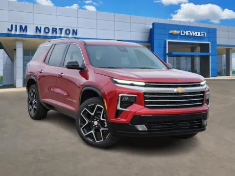 Red 2026 Chevrolet Traverse High Country for sale in Broken Arrow, OK