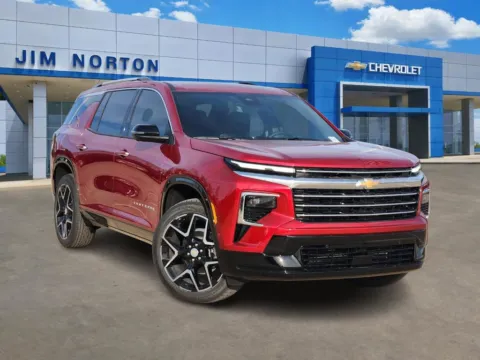Red 2026 Chevrolet Traverse High Country for sale in Broken Arrow, OK
