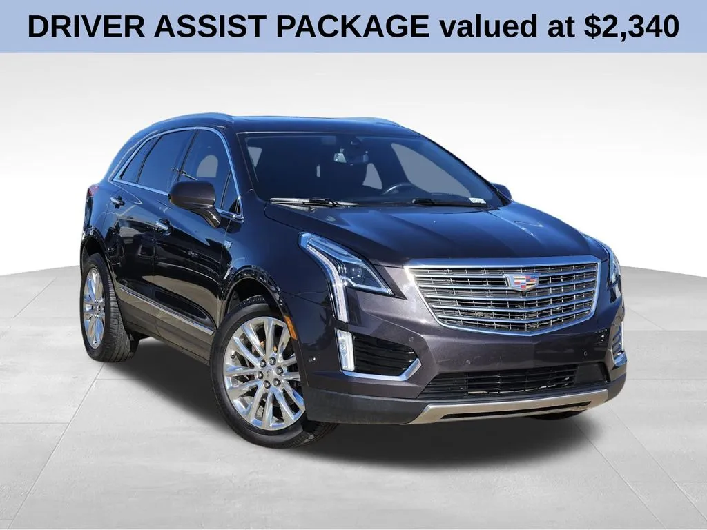 Gray 2017 Cadillac XT5 Platinum for sale in Broken Arrow, OK