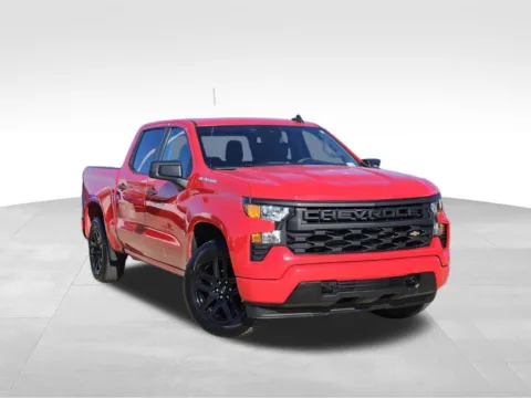 Red 2023 Chevrolet Silverado 1500 Custom for sale in Broken Arrow, OK