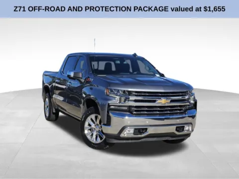 Gray 2021 Chevrolet Silverado 1500 LTZ for sale in Broken Arrow, OK