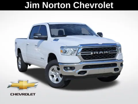 White 2022 Ram 1500 Big Horn/Lone Star for sale in Broken Arrow, OK