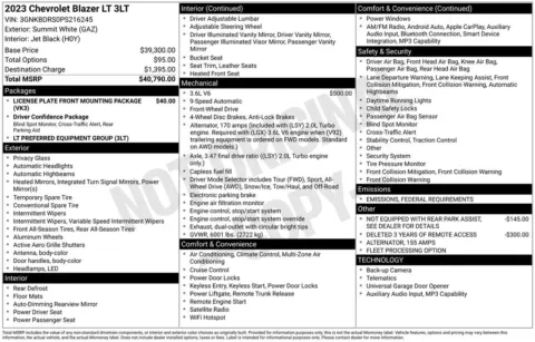 More photos of 2023 Chevrolet Blazer LT at Jim Norton Chevrolet, OK