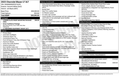 More photos of 2023 Chevrolet Blazer LT at Jim Norton Chevrolet, OK