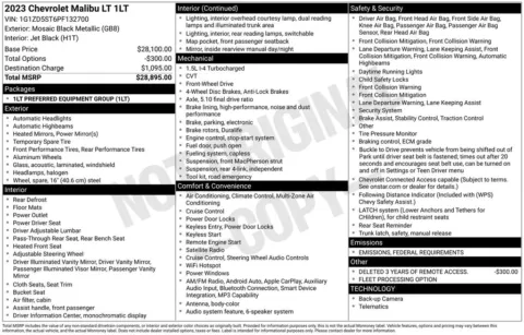 More photos of 2023 Chevrolet Malibu LT at Jim Norton Chevrolet, OK