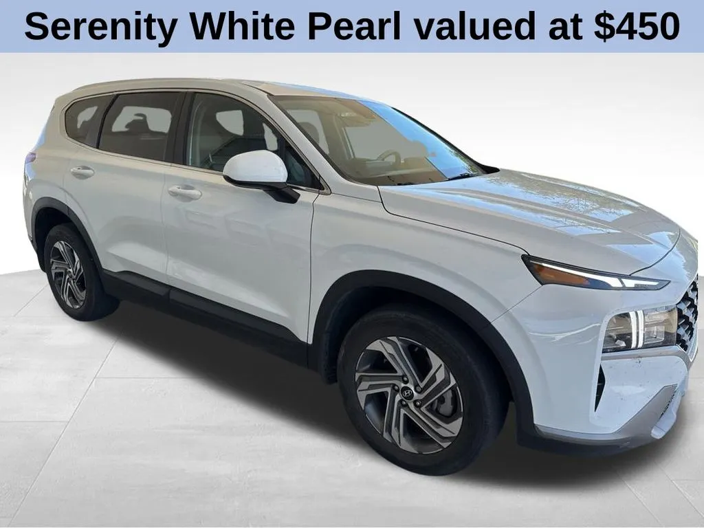 White 2023 Hyundai Santa Fe SE for sale in Broken Arrow, OK