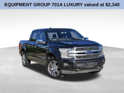 Black 2019 Ford F-150 Platinum for sale in Broken Arrow, OK