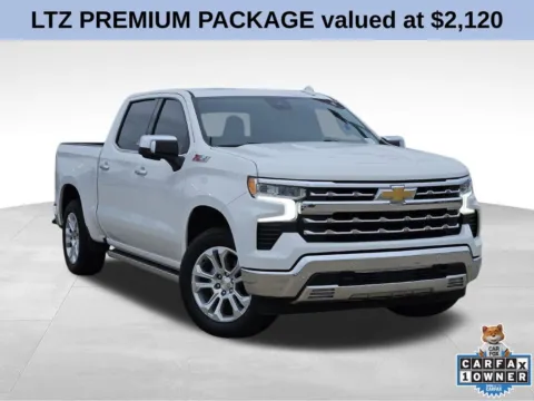 White 2022 Chevrolet Silverado 1500 LTZ for sale in Broken Arrow, OK