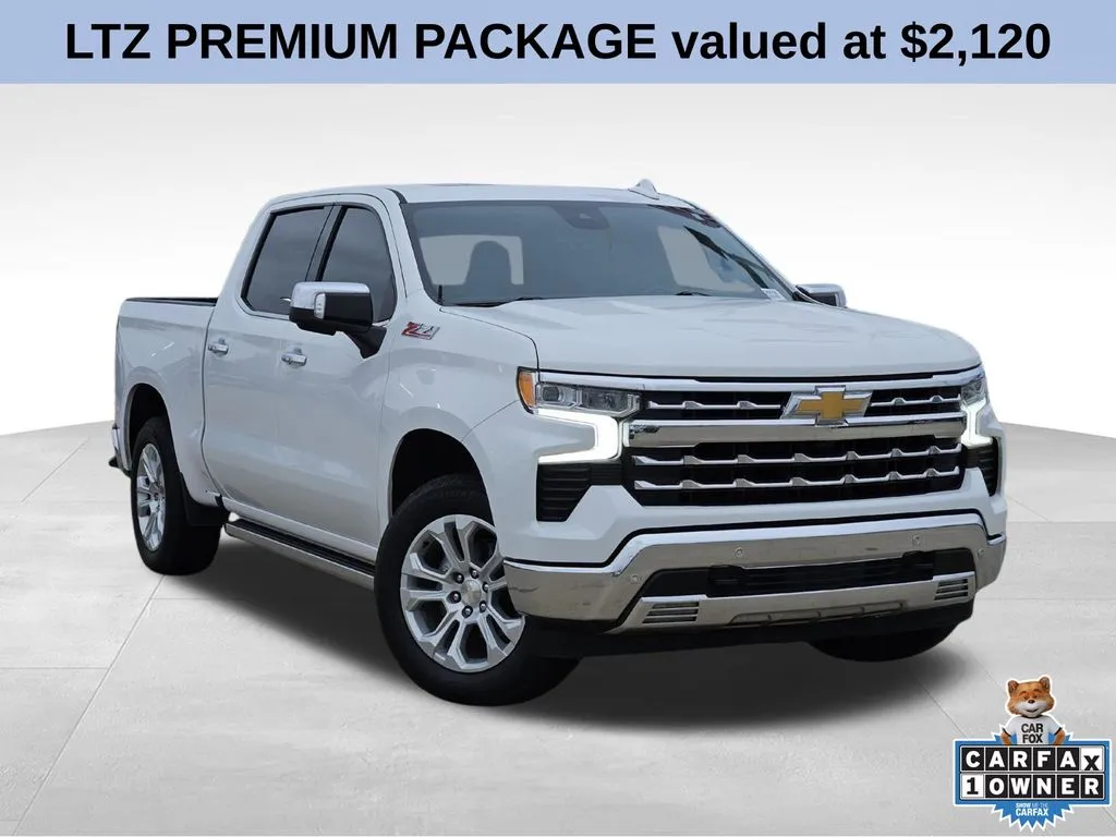 White 2022 Chevrolet Silverado 1500 LTZ for sale in Broken Arrow, OK