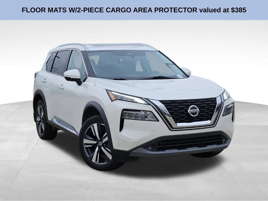 White 2021 Nissan Rogue SL for sale in Broken Arrow, OK