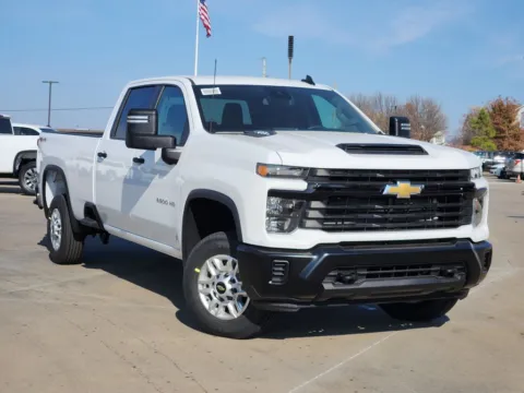White 2026 Chevrolet Silverado 2500HD Work Truck for sale in Broken Arrow, OK