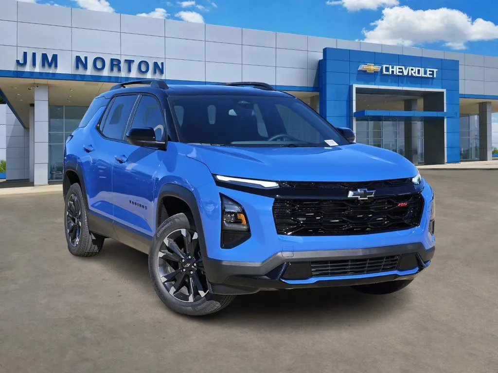 Blue 2026 Chevrolet Equinox RS for sale in Broken Arrow, OK