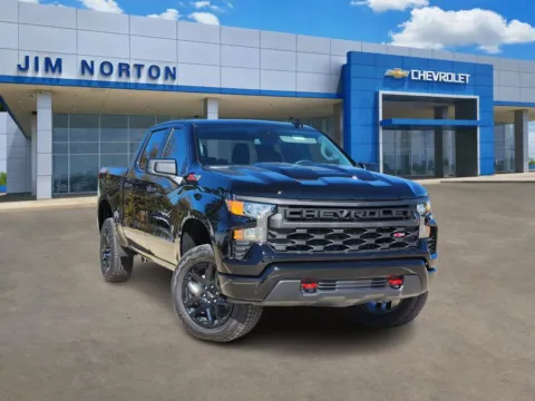 Black 2026 Chevrolet Silverado 1500 Custom Trail Boss for sale in Broken Arrow, OK