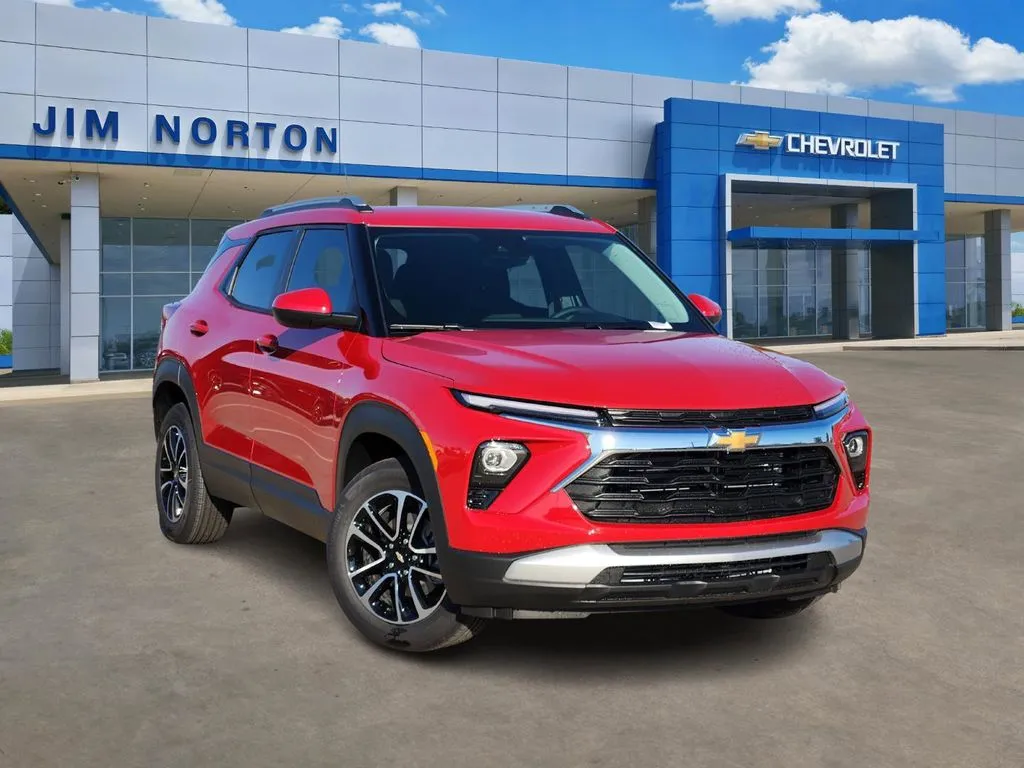 Red 2026 Chevrolet TrailBlazer LT for sale in Broken Arrow, OK