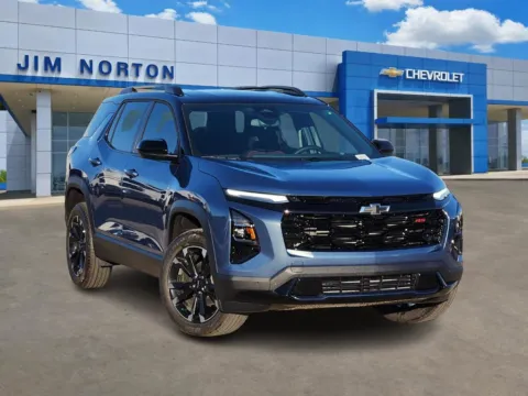 Blue 2026 Chevrolet Equinox RS for sale in Broken Arrow, OK