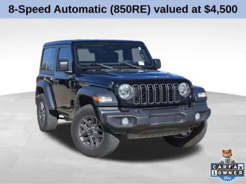 Black 2024 Jeep Wrangler Sport S for sale in Broken Arrow, OK