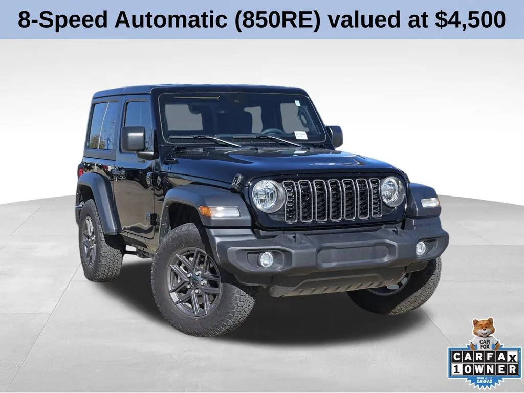 Black 2024 Jeep Wrangler Sport S for sale in Broken Arrow, OK