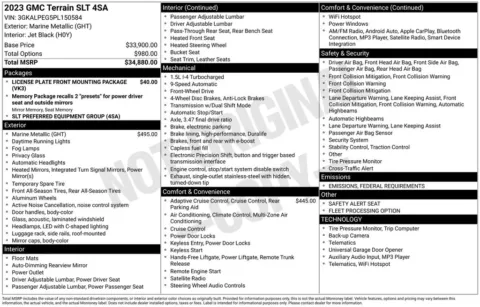 More photos of 2023 GMC Terrain SLT at Jim Norton Chevrolet, OK