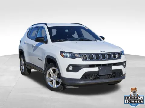 White 2023 Jeep Compass Latitude for sale in Broken Arrow, OK