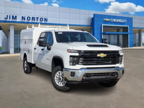 White 2025 Chevrolet Silverado 2500HD Work Truck for sale in Broken Arrow, OK