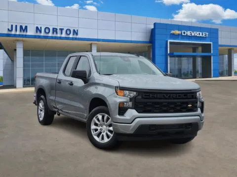 Gray 2026 Chevrolet Silverado 1500 Custom for sale in Broken Arrow, OK