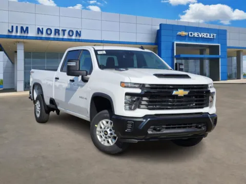 White 2026 Chevrolet Silverado 2500HD Work Truck for sale in Broken Arrow, OK