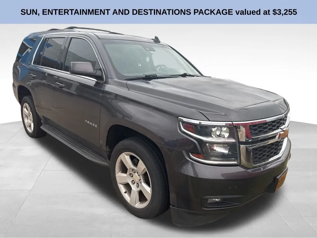 Gray 2016 Chevrolet Tahoe LT for sale in Broken Arrow, OK