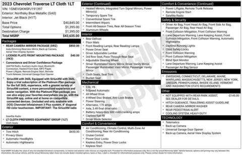 More photos of 2023 Chevrolet Traverse LT at Jim Norton Chevrolet, OK