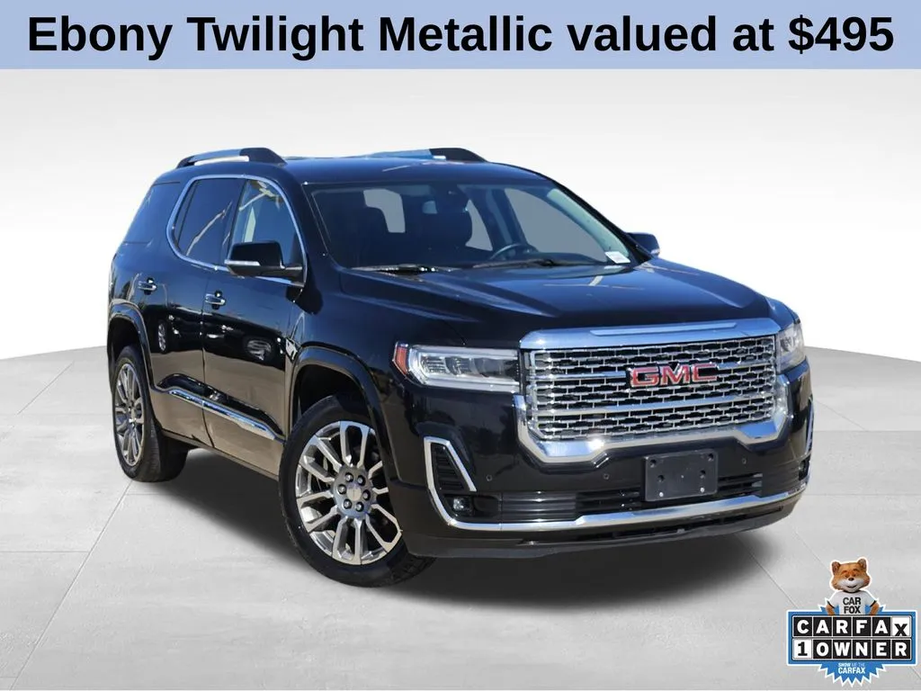 Black 2023 GMC Acadia Denali for sale in Broken Arrow, OK