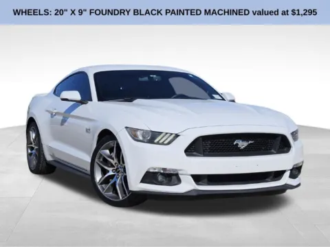 White 2016 Ford Mustang GT Premium for sale in Broken Arrow, OK